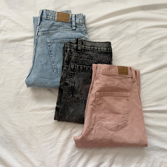 American eagle Denim - Size 5 mom jean bundle!